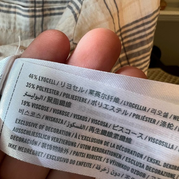 Abercrombie & Fitch Plaid Flannel Button Down Shirt Size XS - Picture 5 of 11